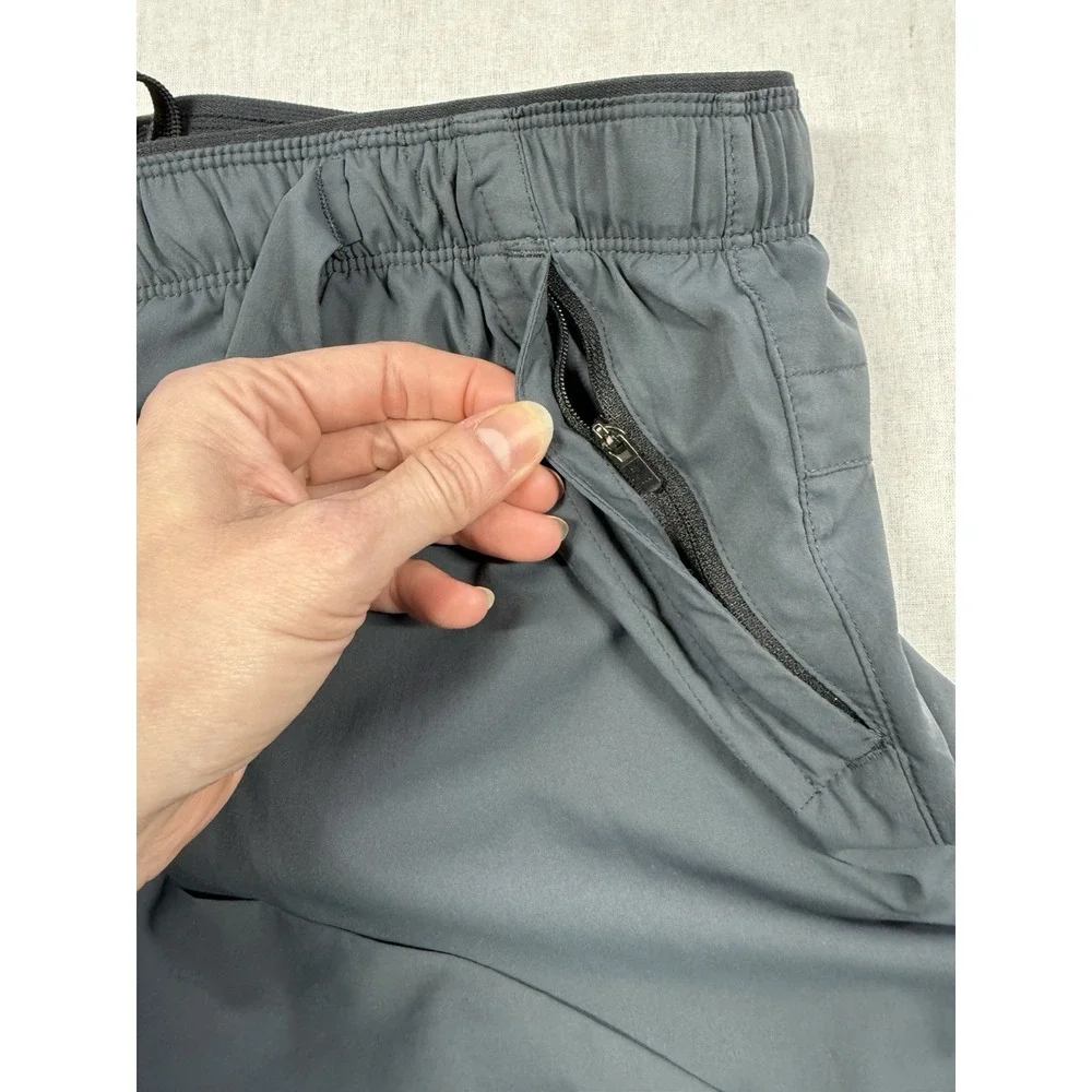 Paskho Balloon‎ Pants Serene Joggers Sz L Gray Relaxed Boho Travel Athleisure